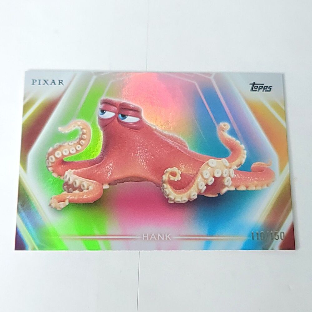 Hank Topps 2026 Disney Neon Holo Parallel Refractor Limited 110/150